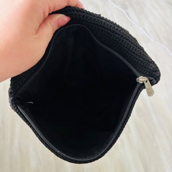 THE SAK Over Shoulder Backpack Shoulder Bag Black - Picture 4 of 4